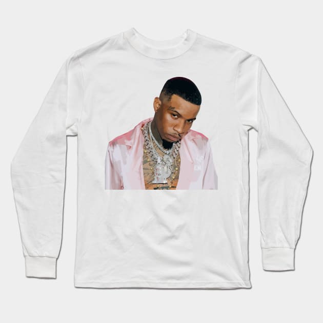 Tory Lanez Long Sleeve T-Shirt by Colin Irons